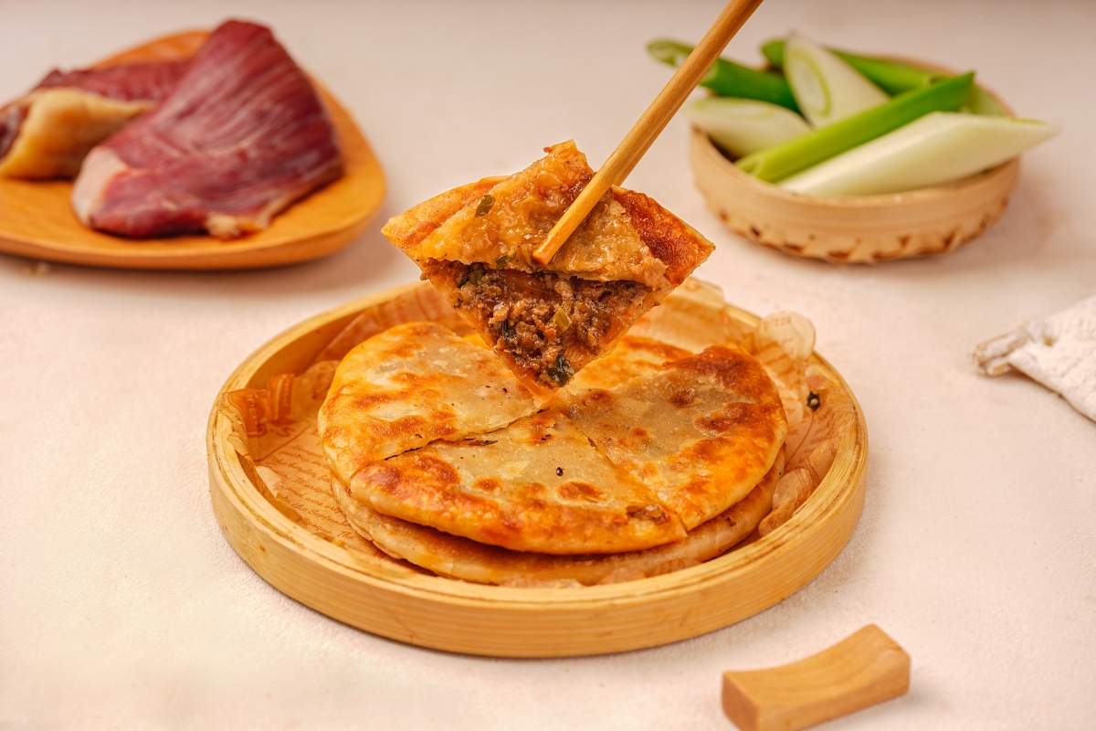 Empanada rellena de ternera