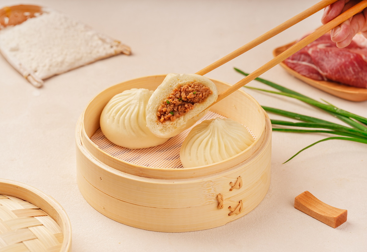 Baozi Relleno de carne de Cerdo Ibérico (1Uds)