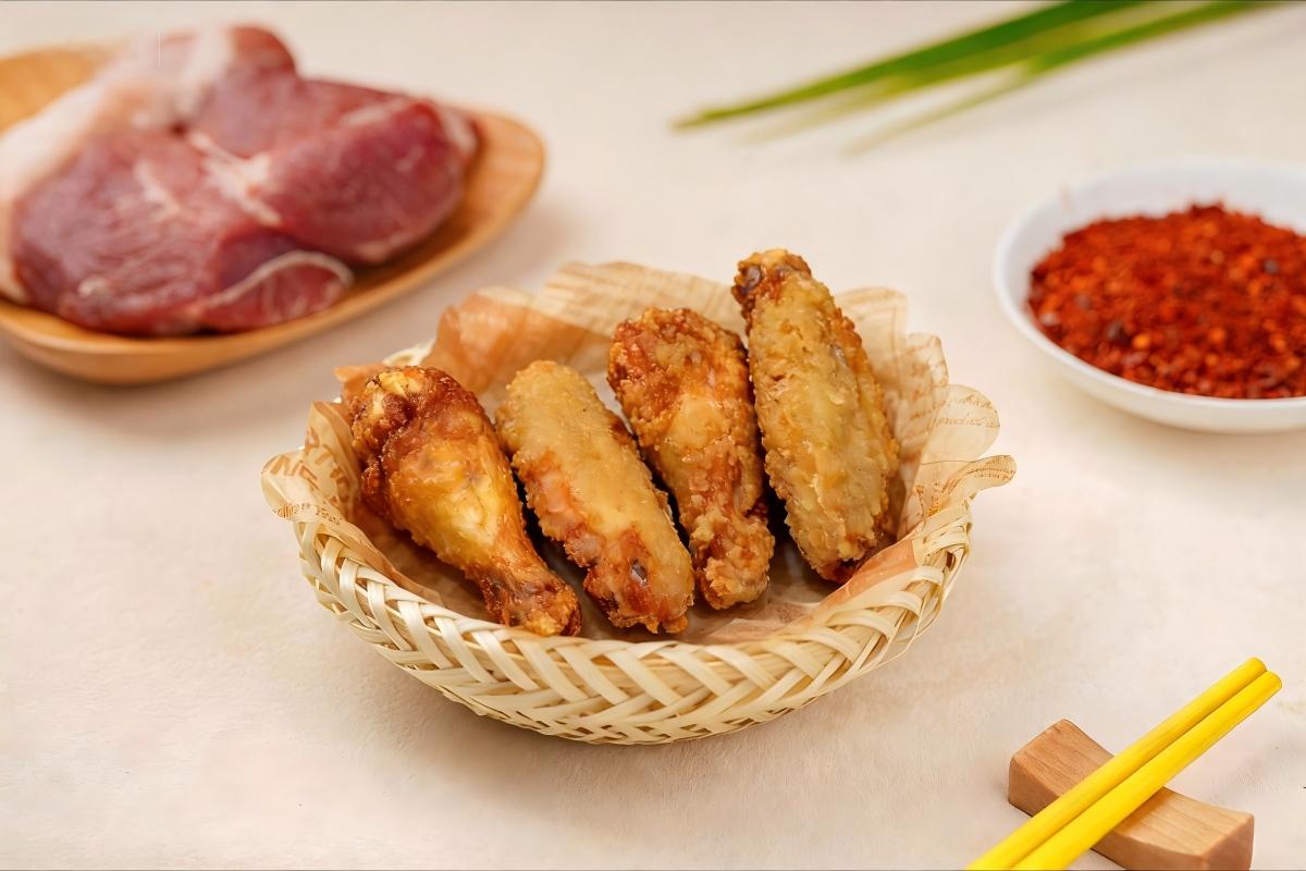 Alitas De Pollos Crujientes 4 Unidades