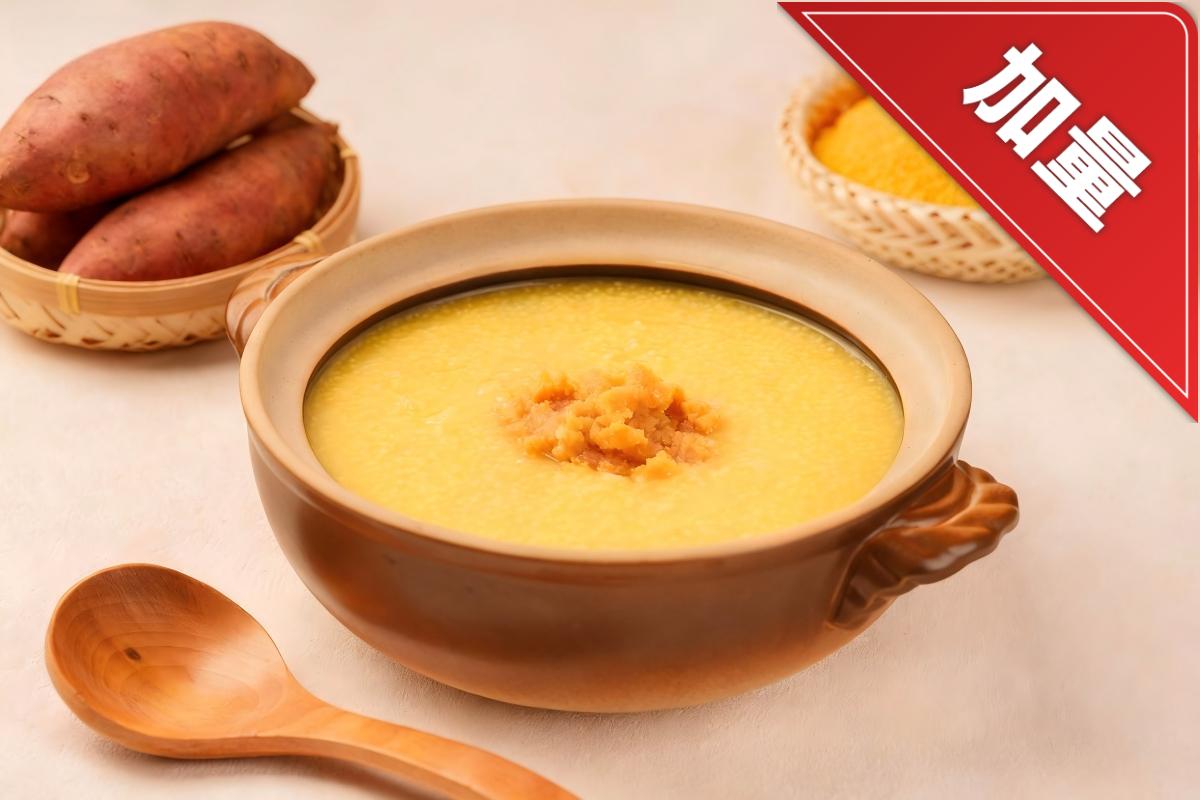 Gachas de mijo y Boniato