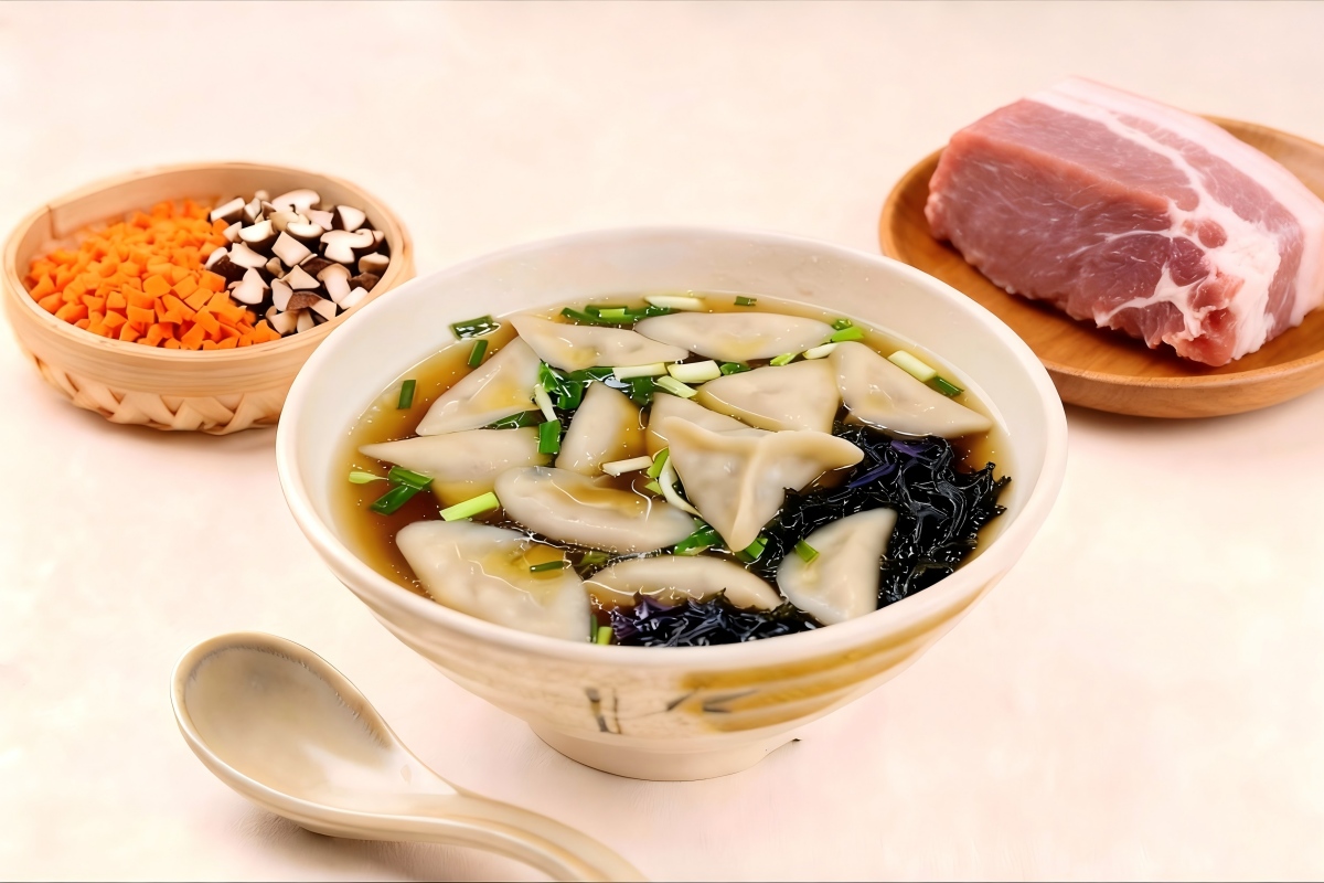 Sopa De Dumplings De Almidón De Batata (10Uds)