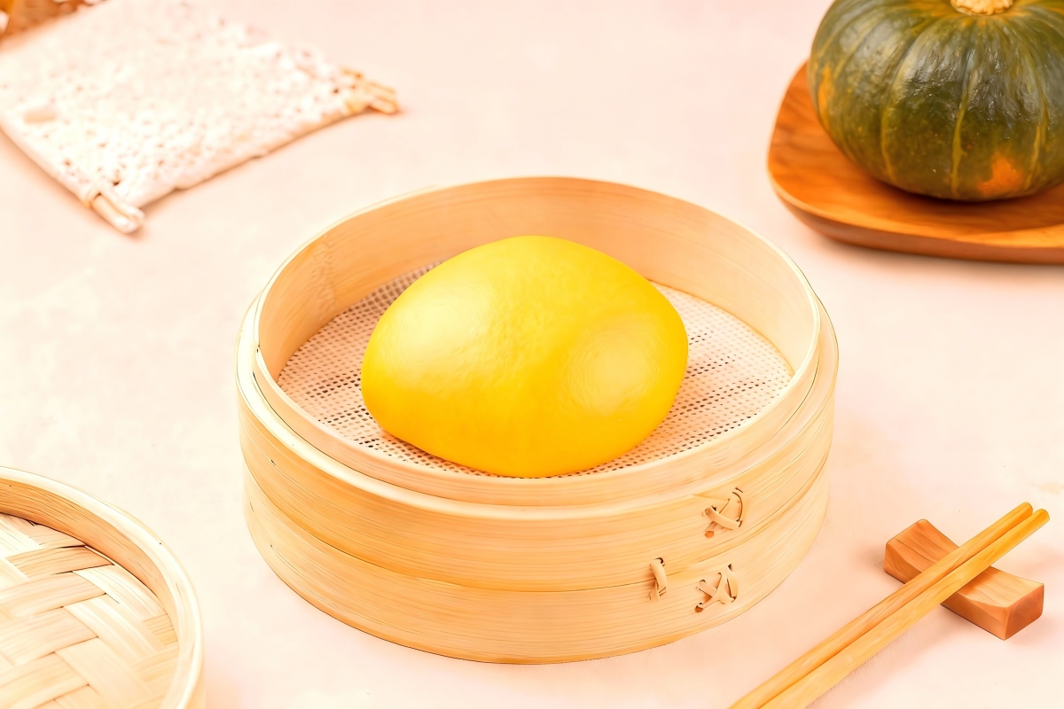 Pan Chino Artesanal De Calabaza