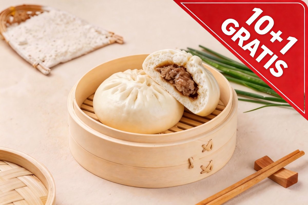 Baozi Relleno de carne de Cerdo Ibérico (1Ud)